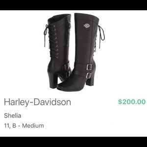 Harley Davidson Sheila Boots size 11